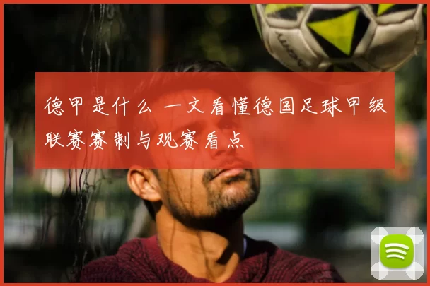 德甲是什么 一文看懂德国足球甲级联赛赛制与观赛看点